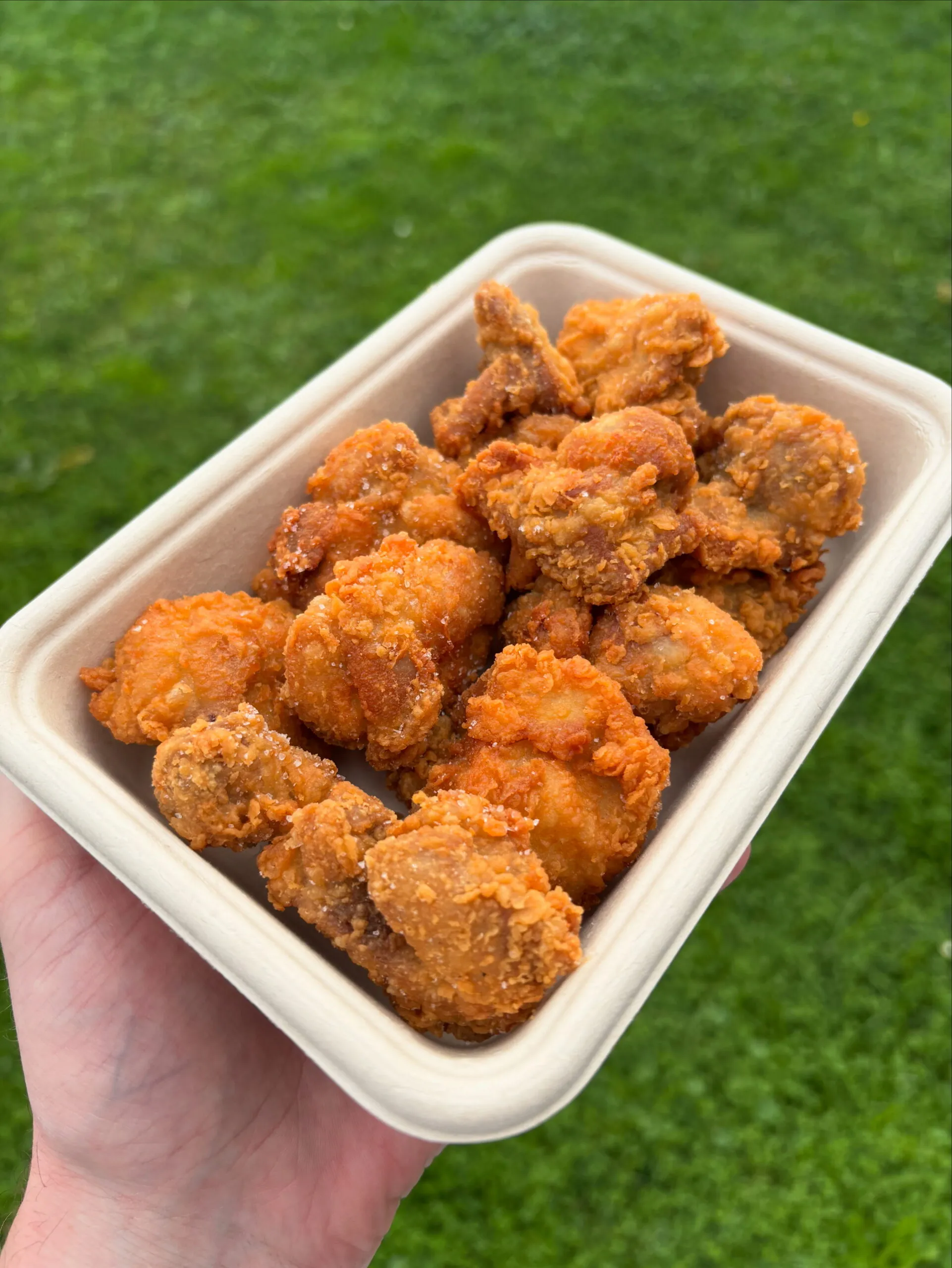 Food and setup from Burchies Chicken (photo 4)