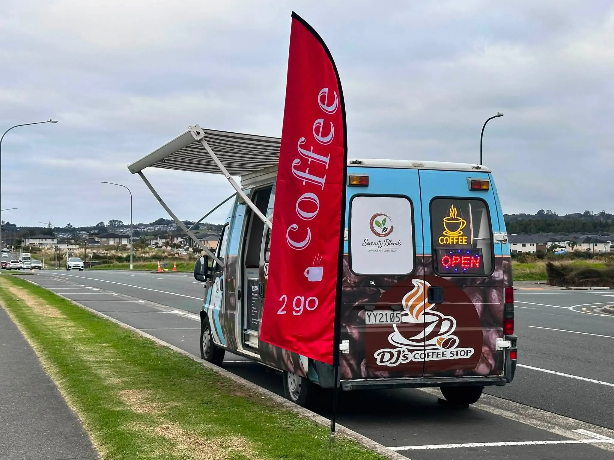 Food and setup from DJ's Coffee Stop (photo 3)