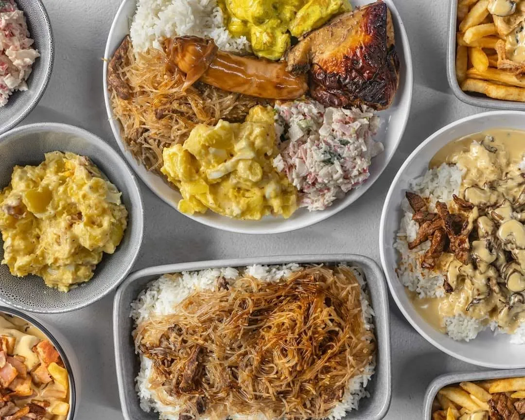 J's Mighty Fry's sharing platter with a range of hearty dishes
