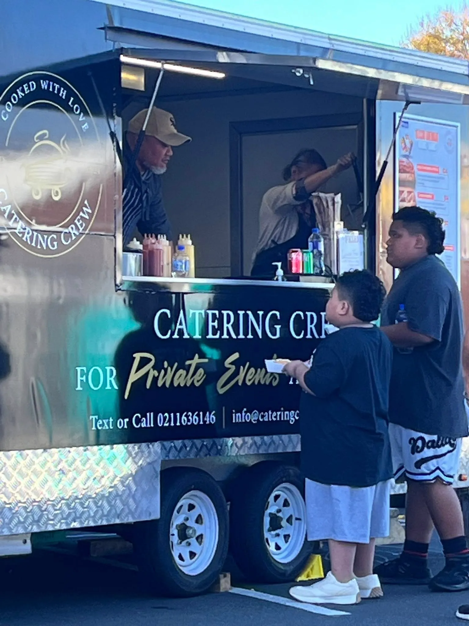 Catering Crew food truck in Auckland