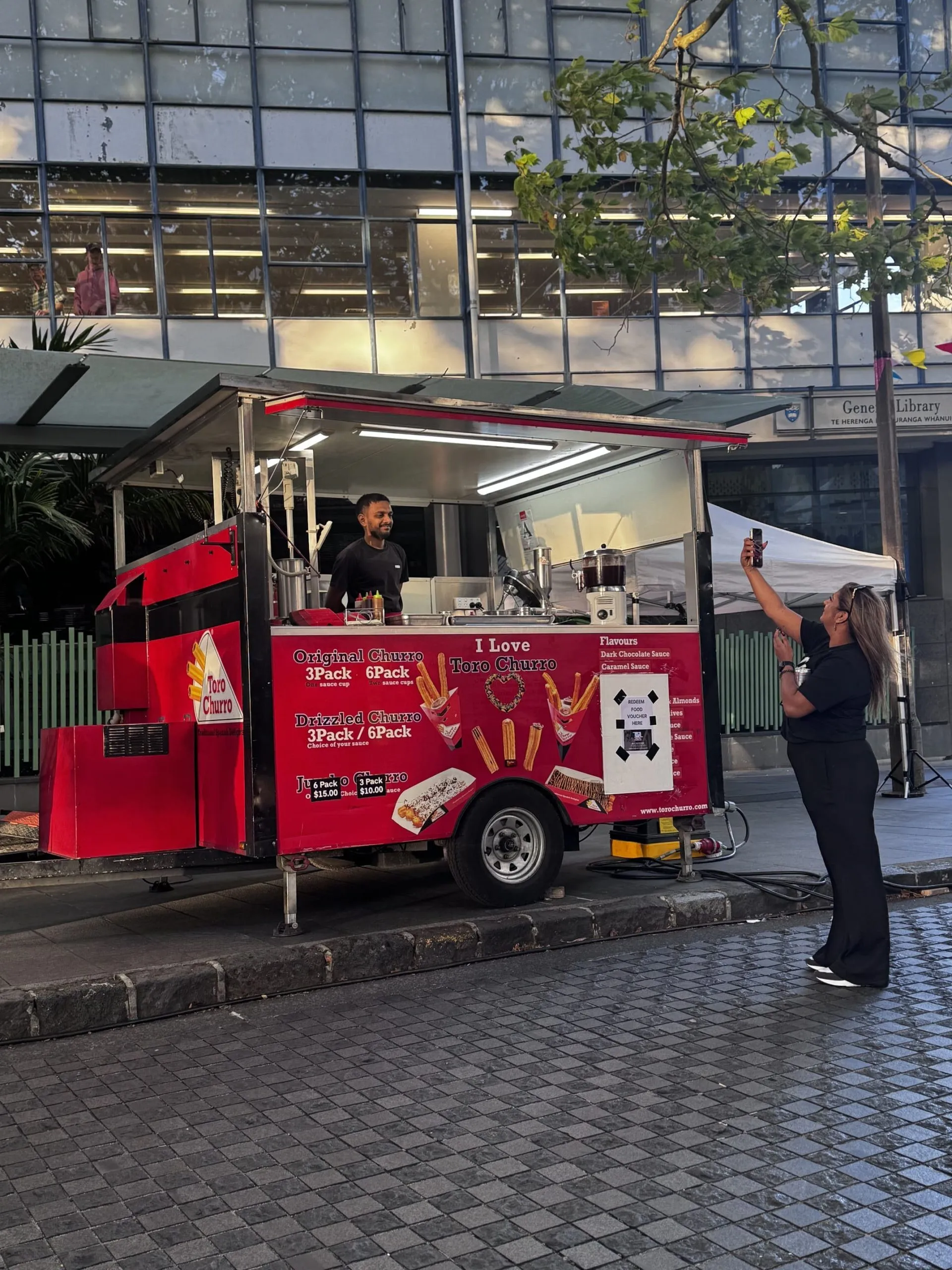 Toro Churro fast food food truck in Auckland