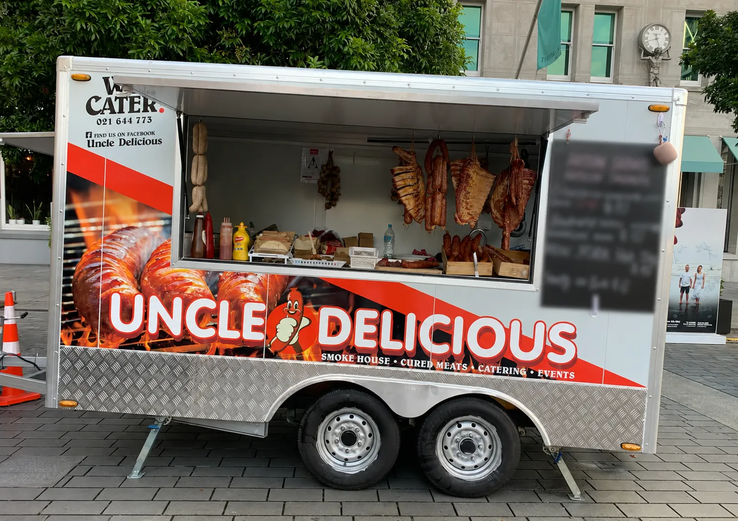 Uncle Delicious fast food food truck
